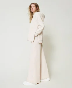Pantalon Palazzo En Molleton