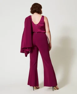 Pantalon évasé Avec Chaîne Oval T