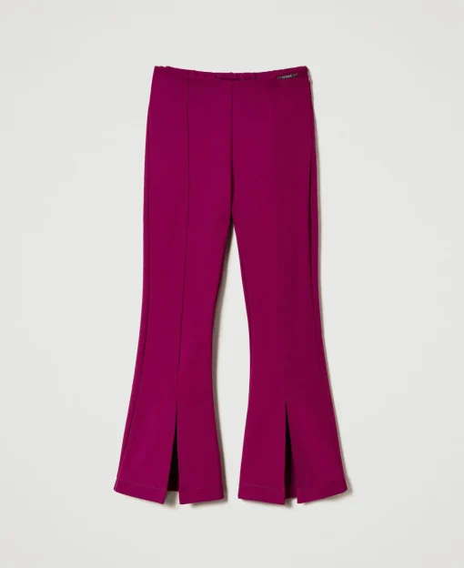 Pantalon évasé Avec Fente