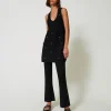Pantalon évasé En Maille