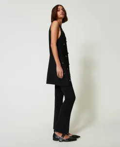Pantalon évasé En Maille