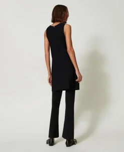 Pantalon évasé En Maille