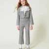 Pantalon évasé En Prince De Galles