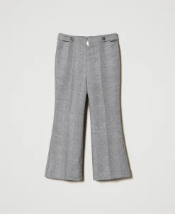 Pantalon évasé En Prince De Galles