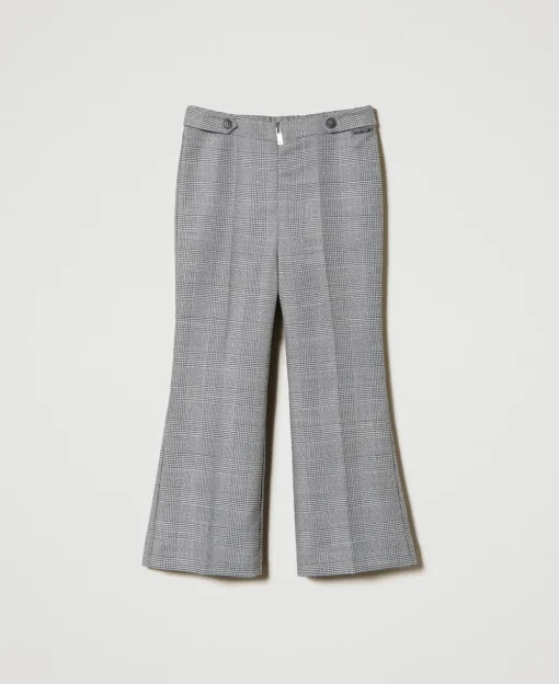Pantalon évasé En Prince De Galles