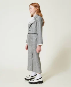 Pantalon évasé En Prince De Galles