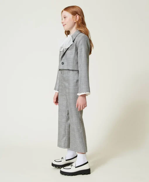 Pantalon évasé En Prince De Galles