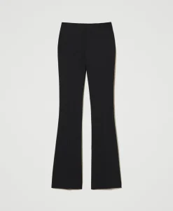 Pantalon évasé Taille Haute