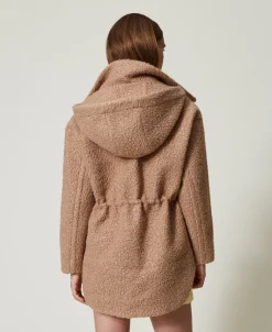 Parka En Drap Froncé