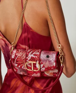 Petit Sac à Bandoulière «Amie» Avec Broderie