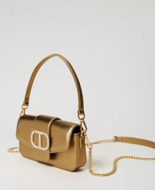 Petit Sac à Bandoulière «Amie» En Cuir