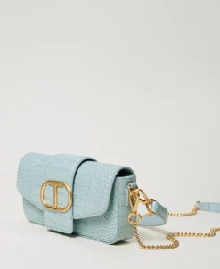 Petit Sac à Bandoulière «Amie» Avec Imprimé Croco