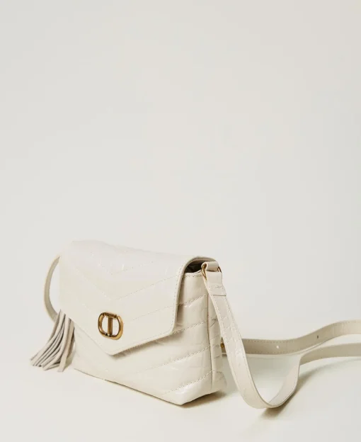 Petit Sac à Bandoulière «Dreamy» En Cuir Imprimé Croco