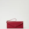 Pochette En Cuir Avec Logo