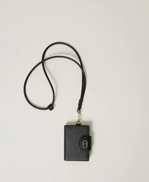 Porte-cartes à Bandoulière Avec Oval T