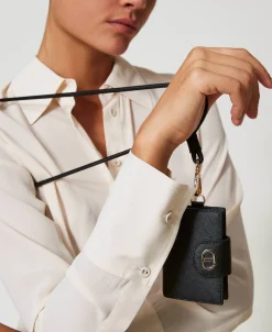 Porte-cartes à Bandoulière Avec Oval T