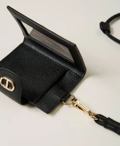 Porte-cartes à Bandoulière Avec Oval T