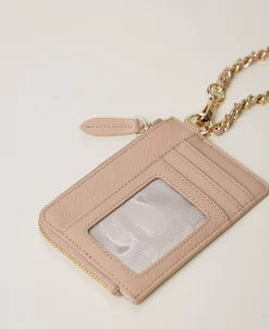 Porte-cartes Avec Chaîne Et Oval T