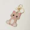 Porte-clés Chat Avec Oval T