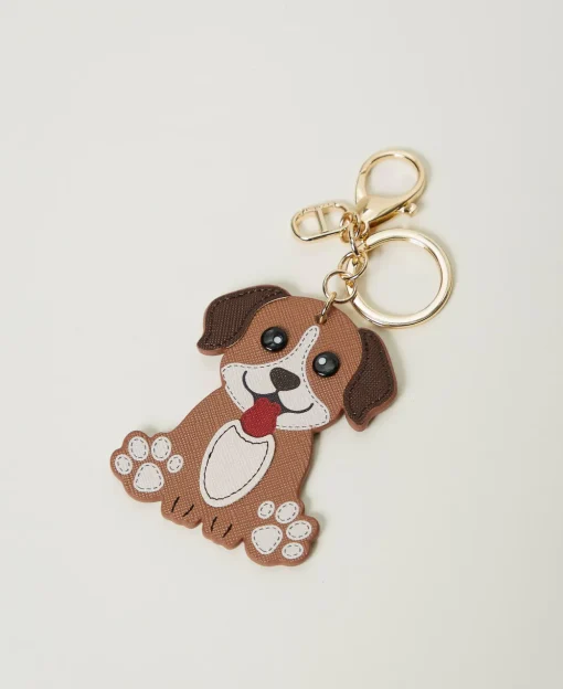 Porte-clés Chien Avec Oval T