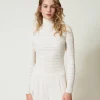 Pull Ajusté Avec Col Montant