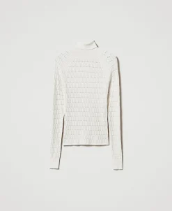 Pull Ajusté Avec Col Montant