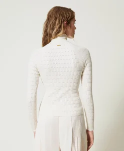 Pull Ajusté Avec Col Montant