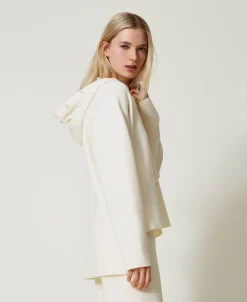 Pull Avec Capuche Et Perles