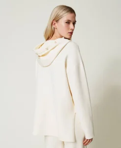Pull Avec Capuche Et Perles