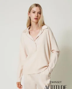 Pull Avec Col En Satin