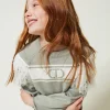 Pull Avec Oval T Jacquard Et Franges