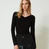 Pull Avec Strass Dégradés
