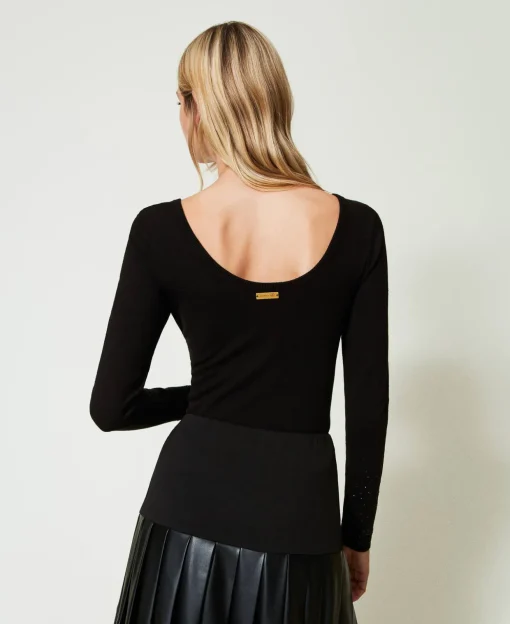 Pull Avec Strass Dégradés
