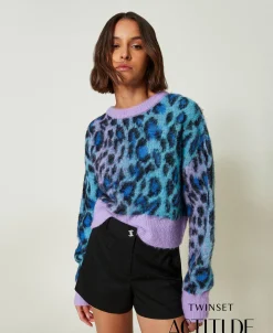 Pull Boxy MYFO En Maille Jacquard