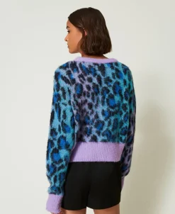 Pull Boxy MYFO En Maille Jacquard