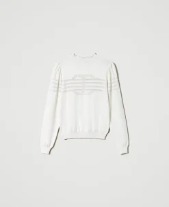 Pull Col Montant Avec Finition Oval T