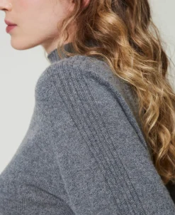 Pull Col Montant En Cachemire