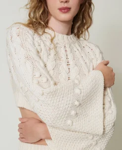 Pull Cropped En Laine
