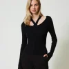 Pull Côtelé Avec Ajour