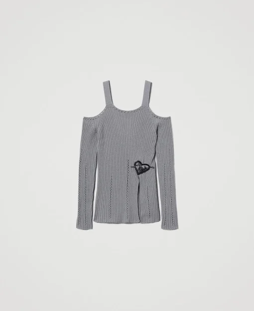 Pull En Fil Treeblend Avec Broche