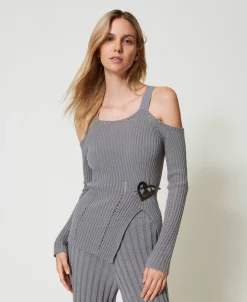 Pull En Fil Treeblend Avec Broche