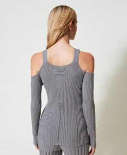 Pull En Fil Treeblend Avec Broche