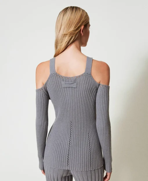 Pull En Fil Treeblend Avec Broche