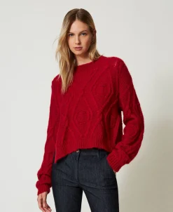 Pull En Mohair Mélangé