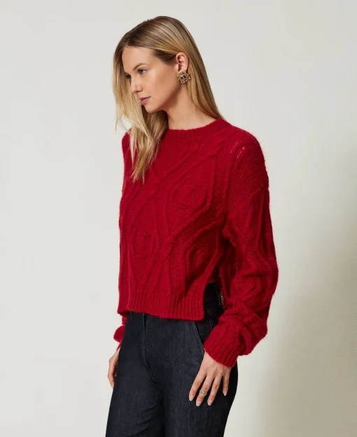 Pull En Mohair Mélangé