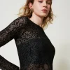 Pull Jacquard Effet Dentelle