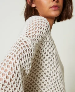 Pull Oversize MYFO Point Filet Avec Lurex