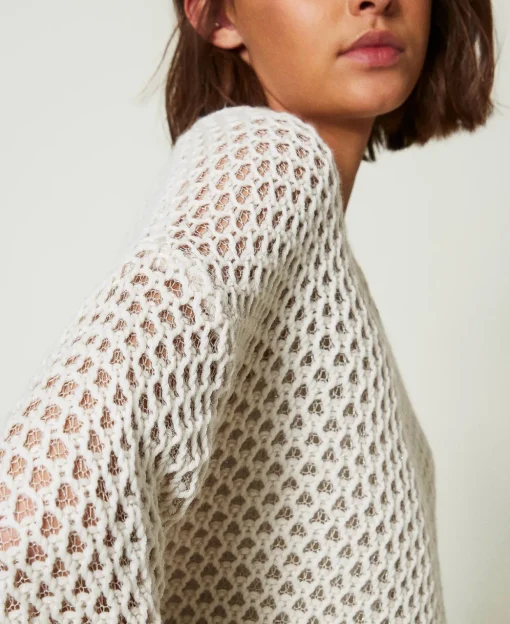Pull Oversize MYFO Point Filet Avec Lurex