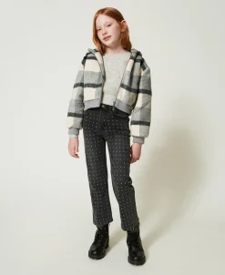 Pull Regular Avec Volants En Tulle