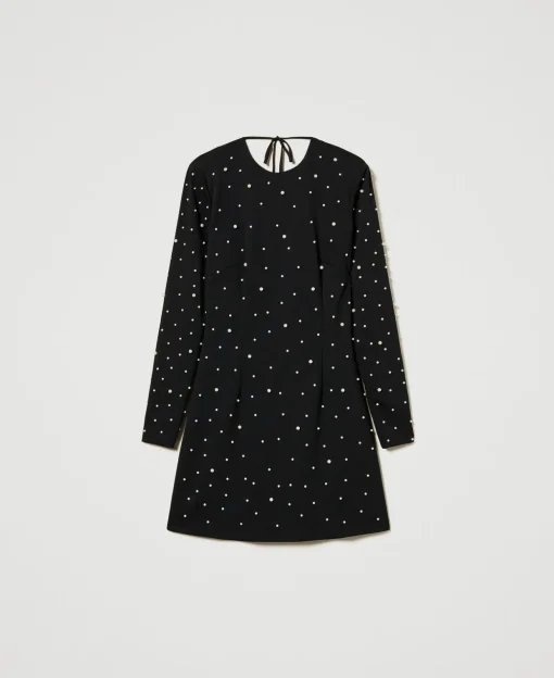 Robe Courte Avec Perles